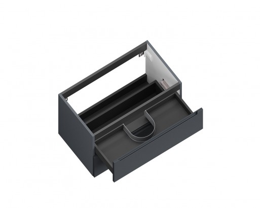 ДИОН. КРАШЕНАЯ МДФ RAL 7015 (МАТОВЫЙ)  ЛДСП ГРАФИТ