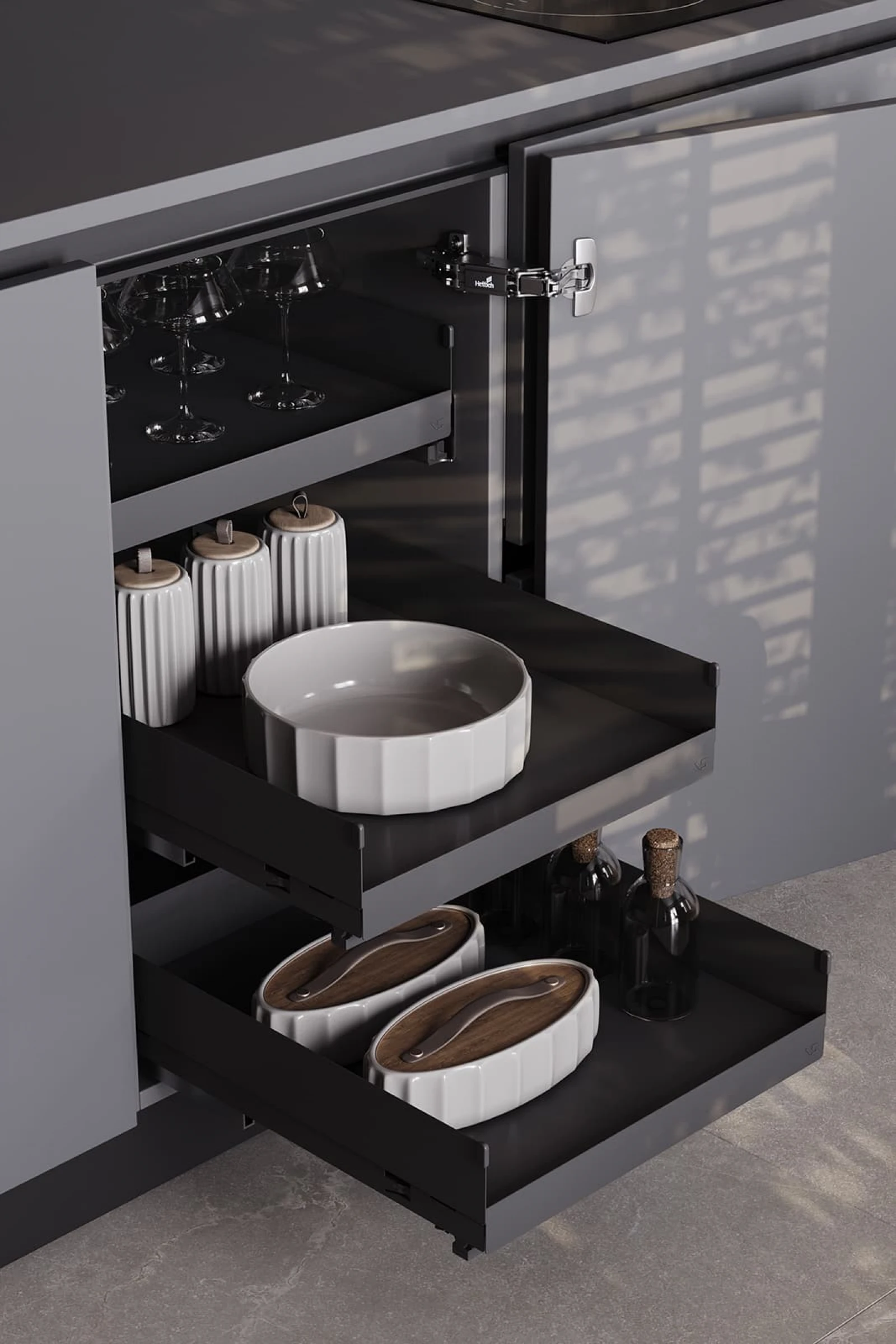 Кухня ФЕНИКС (ДЕКОРАТИВНЫЕ ПАНЕЛИ ТИМБЕР)