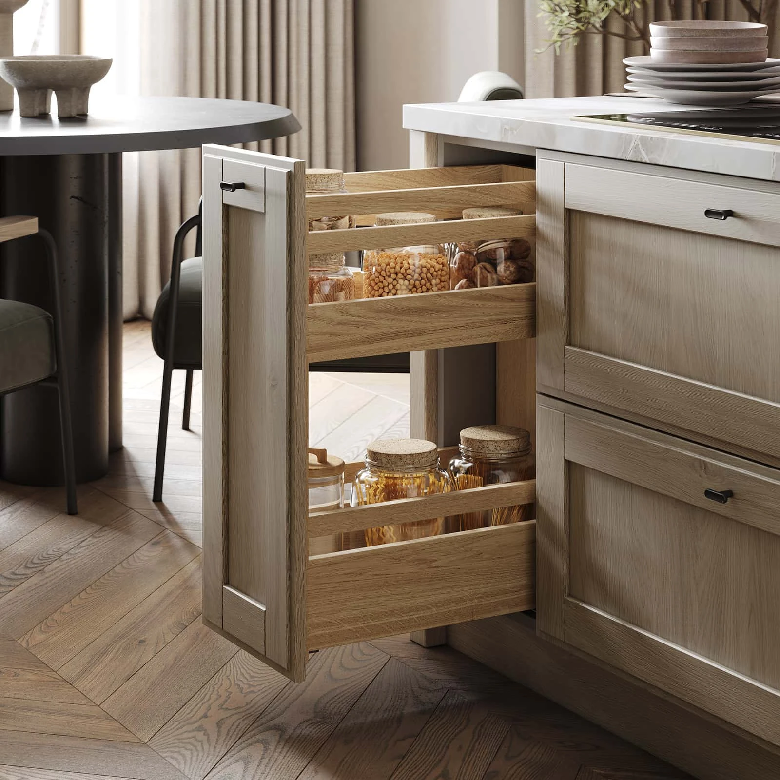 Кухня БЕРНАДИН (ЛМДФ EVOSOFT)