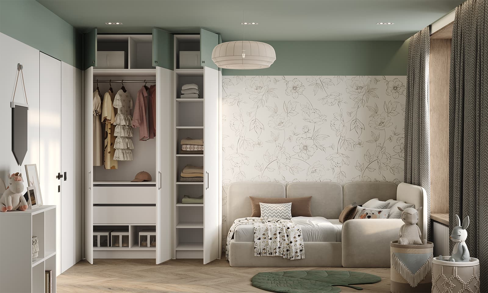 Гардеробный шкаф 4