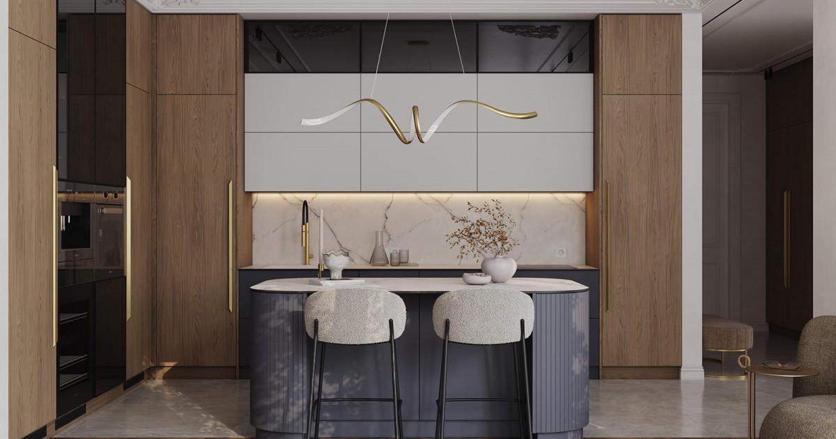 Кухня КАСЕЛЛА (ДЕКОРАТИВНЫЕ ПАНЕЛИ ТИМБЕР)