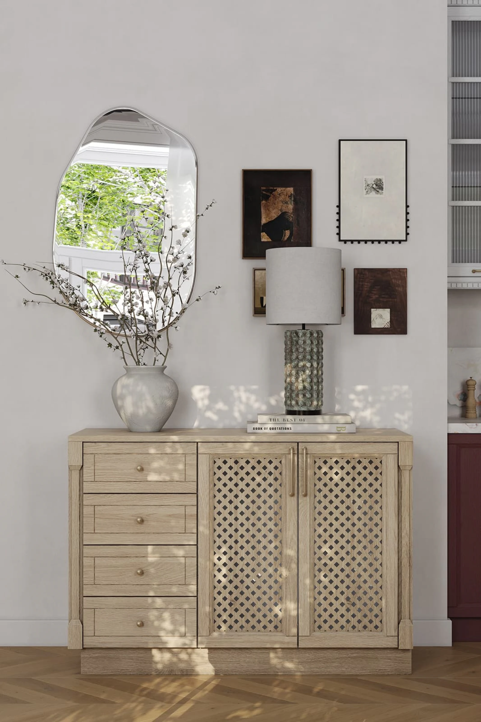 Кухня ОРЛЕАН '25 (НАТУРАЛЬНОЕ ДЕРЕВО)