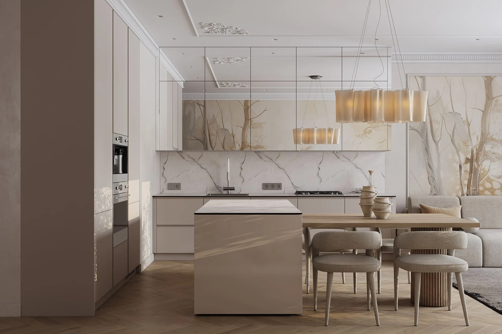 Кухня МИРО (ЗЕРКАЛО)