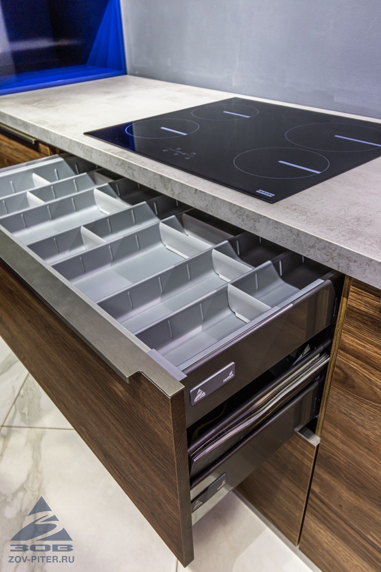 Краска Система RAL 5003 глянец Пост Тимбер Марон