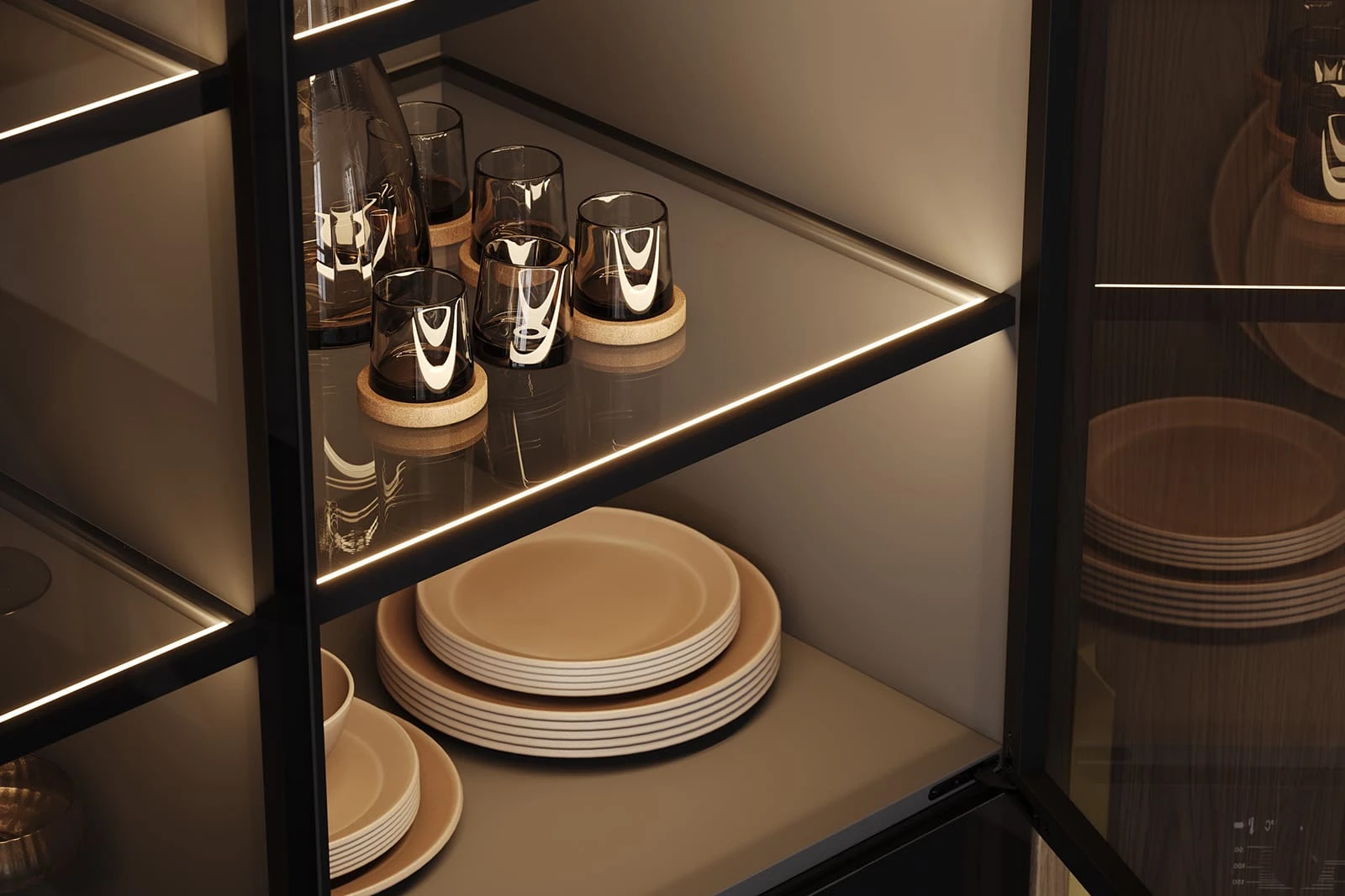 Кухня КАСЕЛЛА (ДЕКОРАТИВНЫЕ ПАНЕЛИ ТИМБЕР)