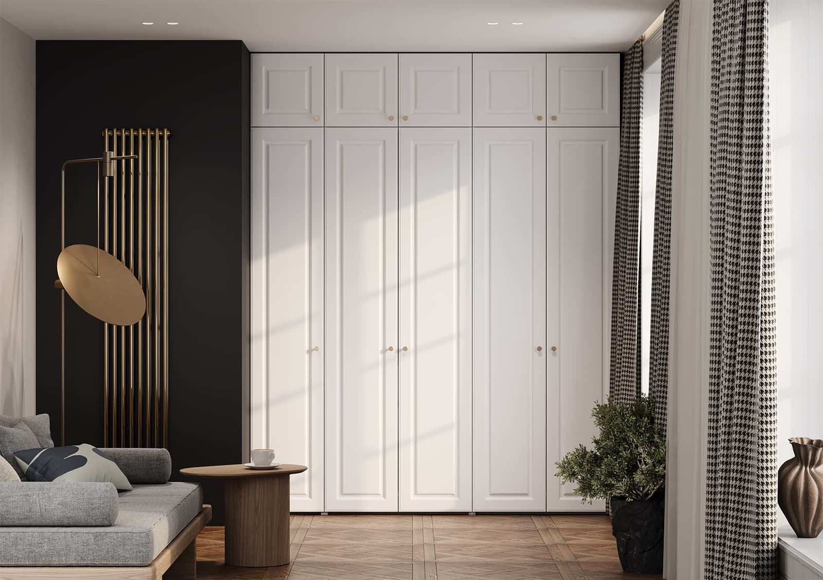 Гардеробный шкаф 10