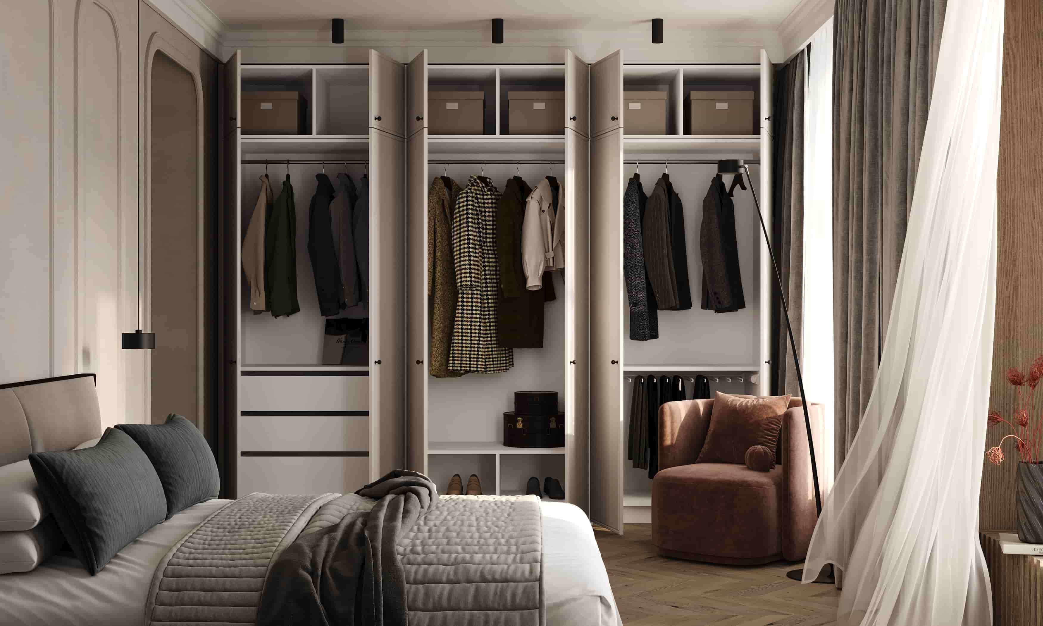 Гардеробный шкаф 1