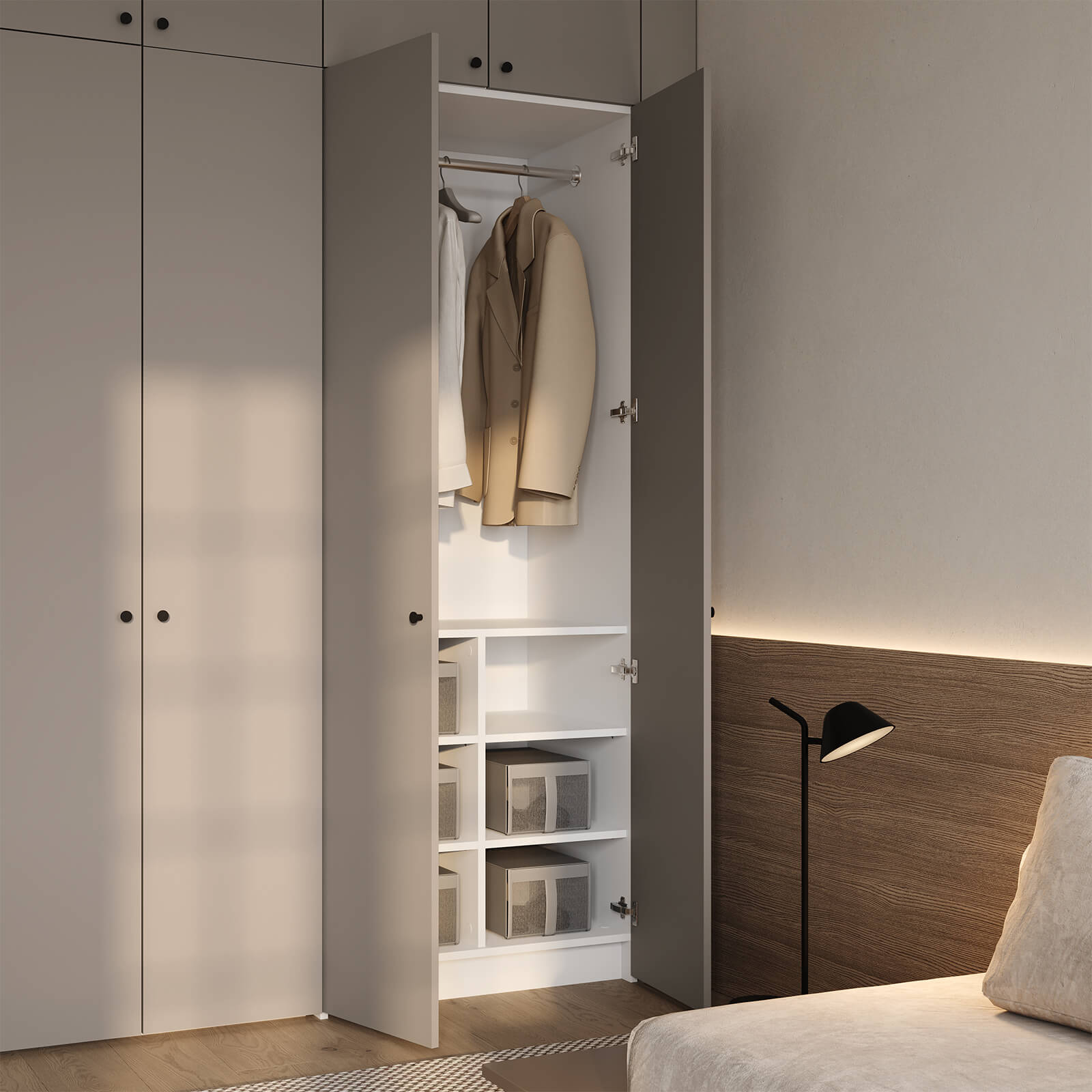 Гардеробный шкаф 6