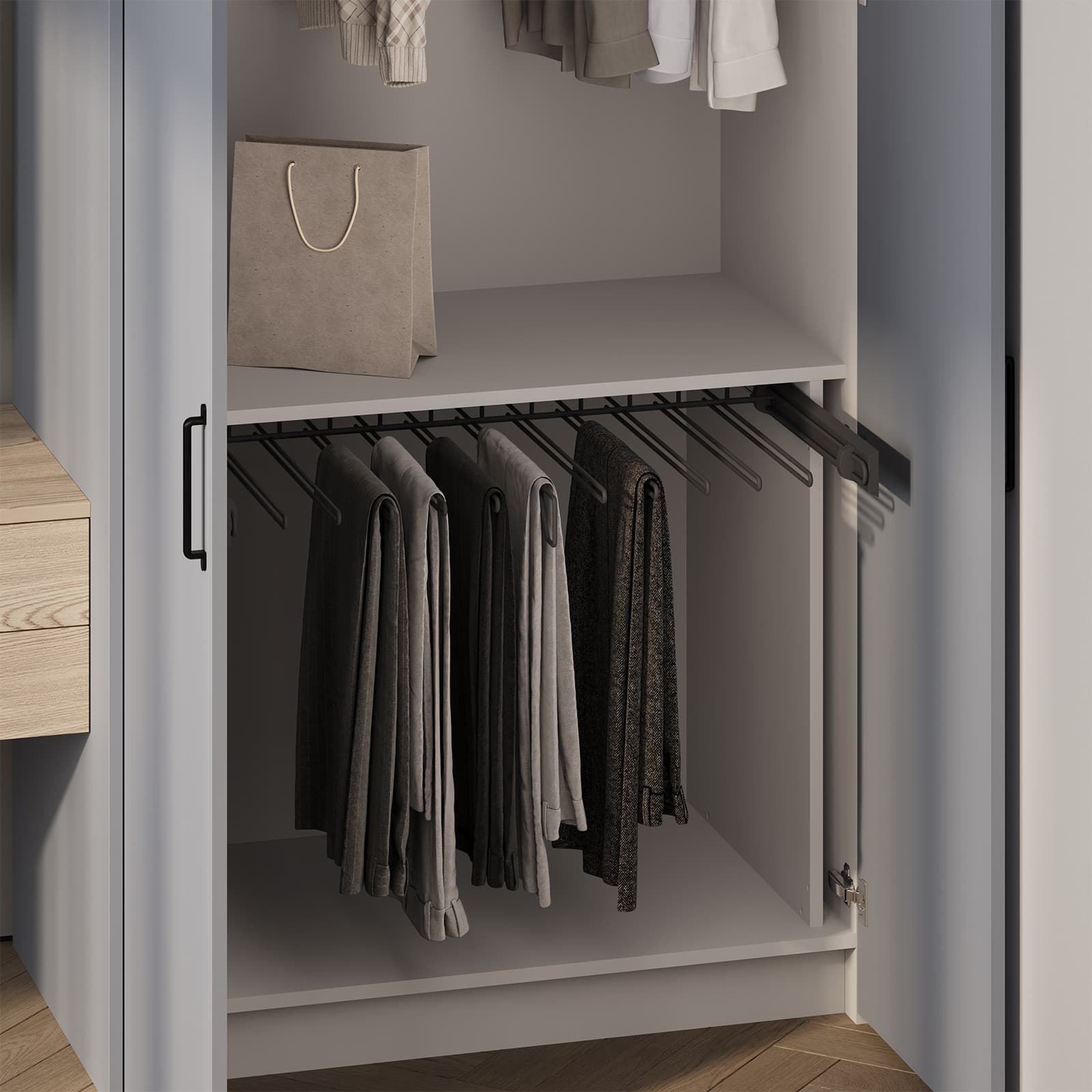 Гардеробный шкаф 8