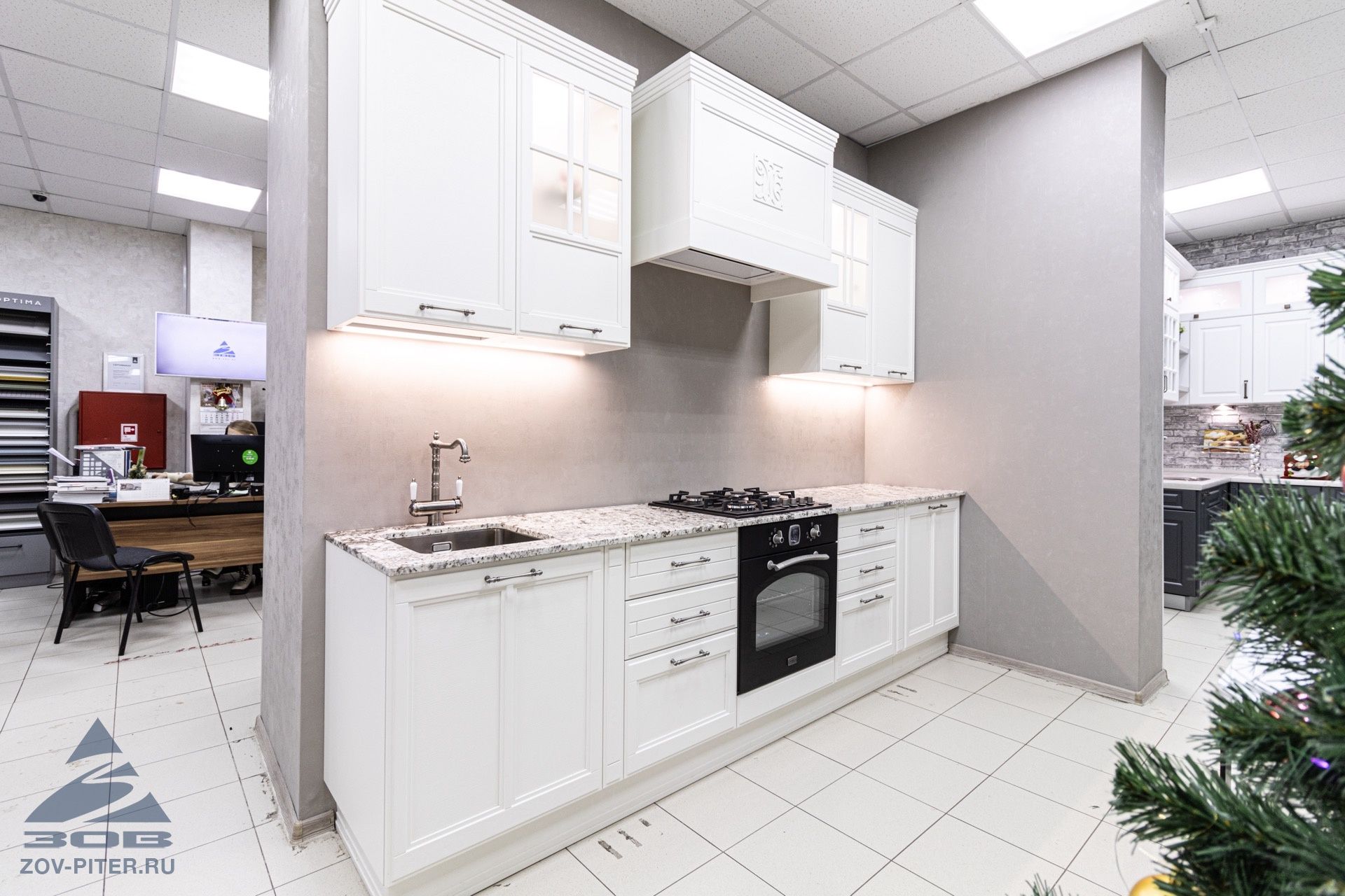 Кухня «Массив Ясеня»