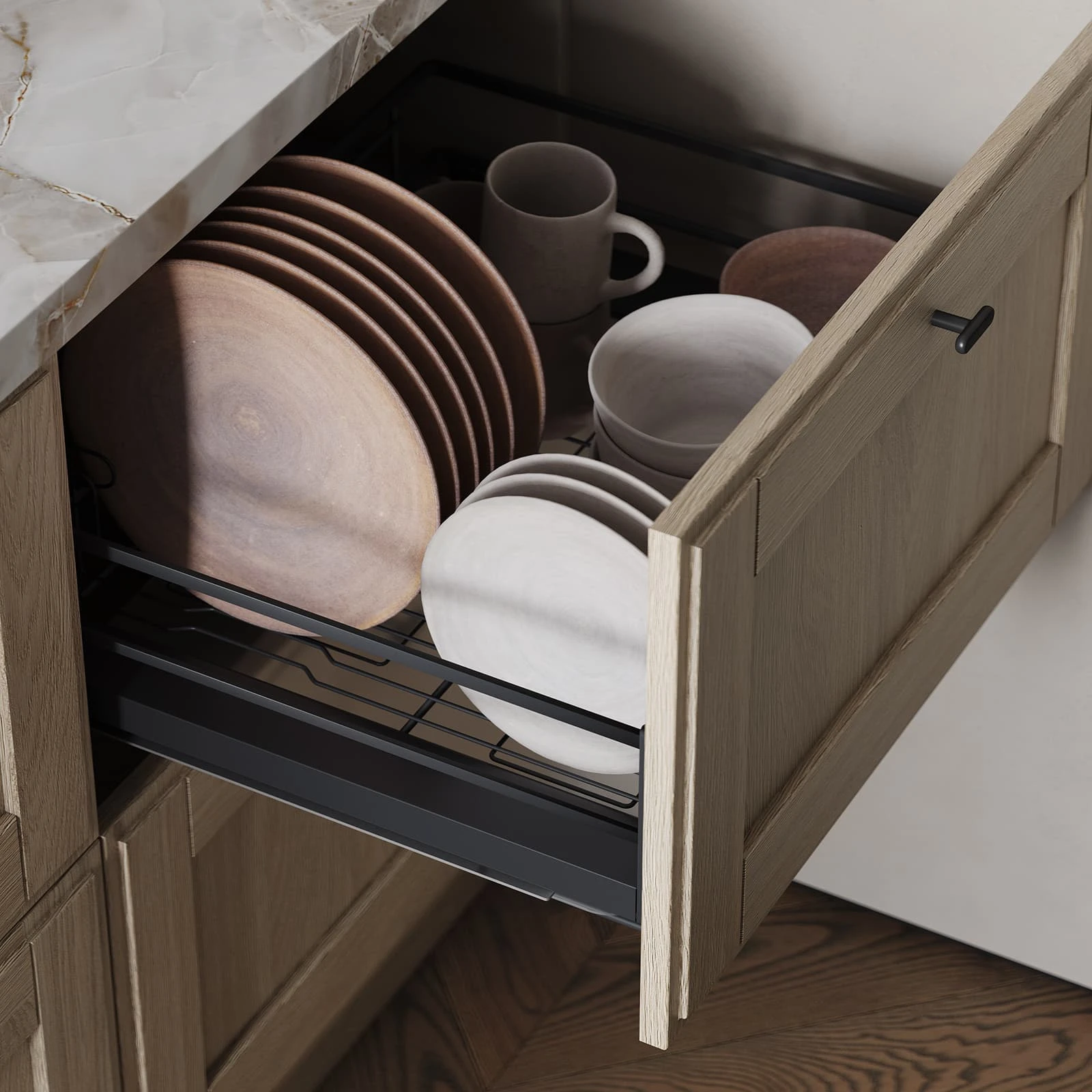 Кухня БЕРНАДИН (ЛМДФ EVOSOFT)