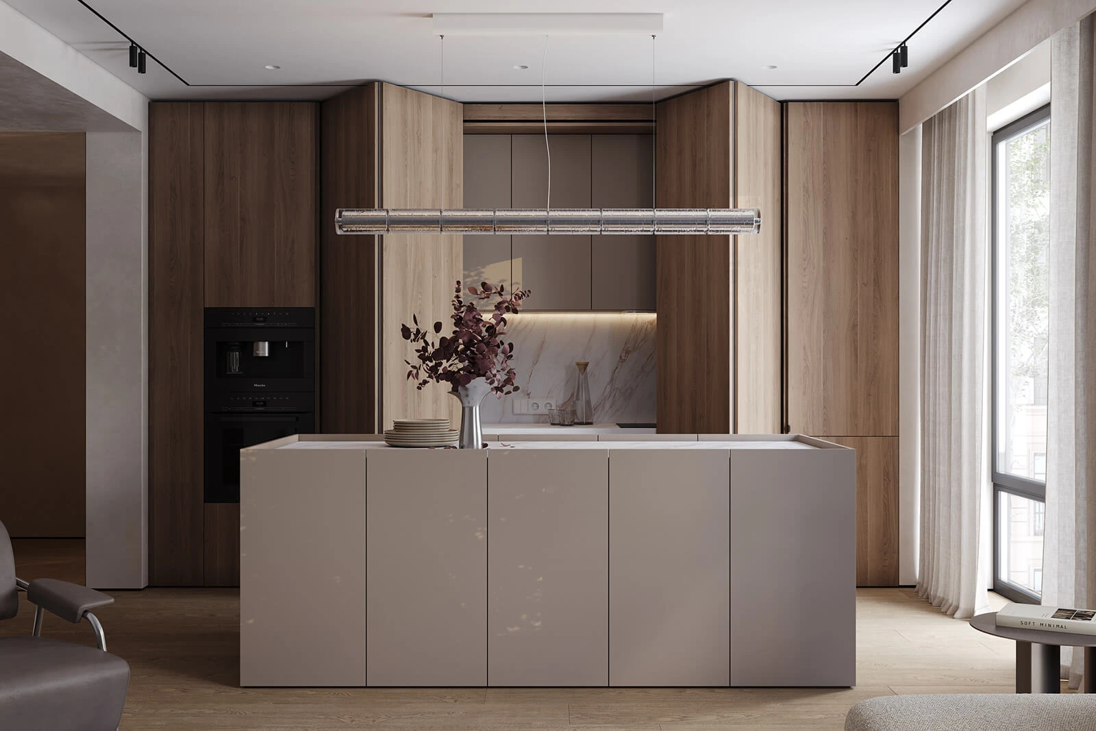 Кухня САФАРИ (ЛМДФ SUPRAMAT)