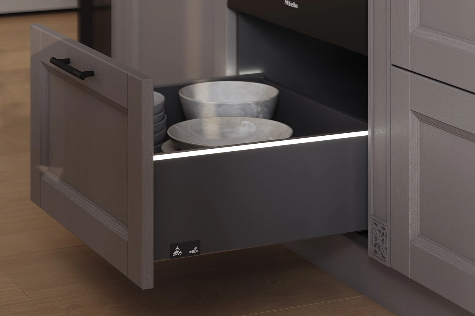 Кухня ПЬЕМОНТ '25 (НАТУРАЛЬНОЕ ДЕРЕВО)