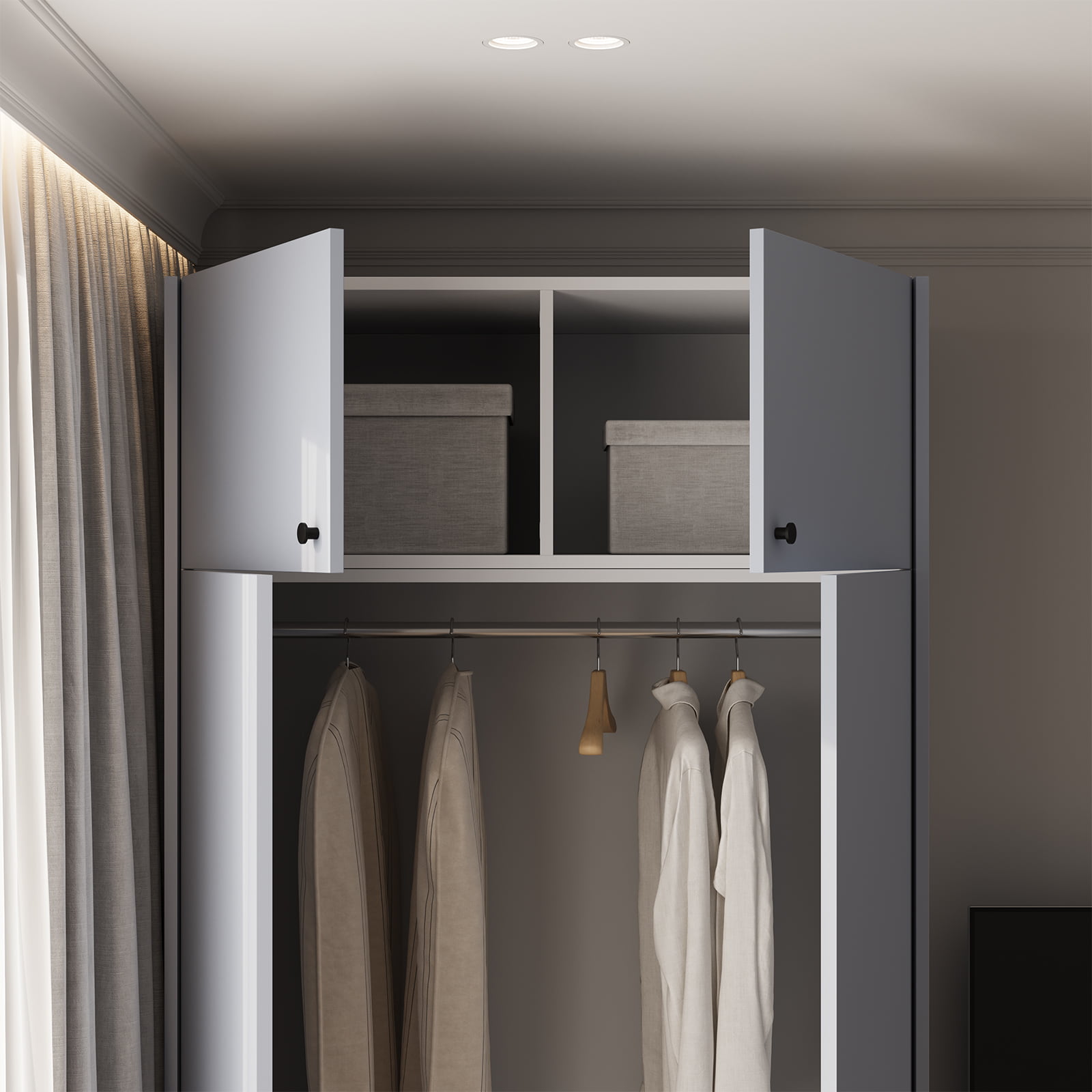 Гардеробный шкаф 8