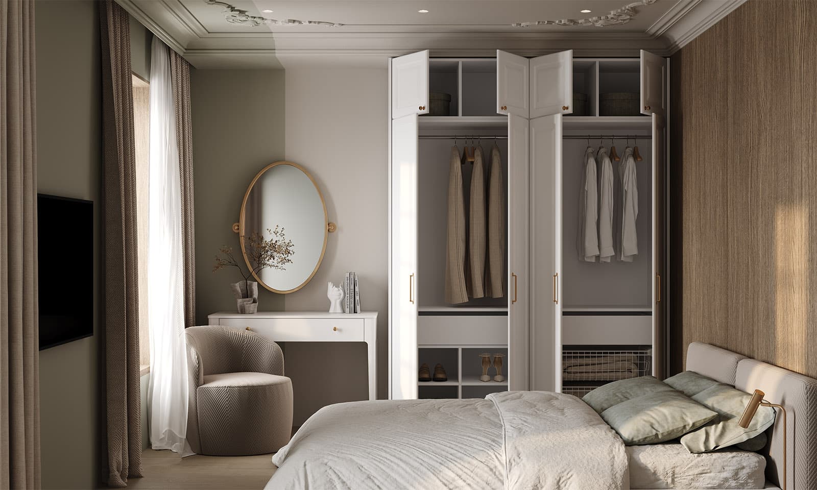 Гардеробный шкаф 7