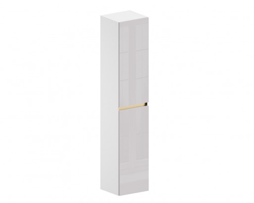 ЛИРА. МДФ/АКРИЛ ТАЛЬК (ГЛЯНЕЦ) / ЛДСП БЕЛЫЙ ПРЕМИУМ