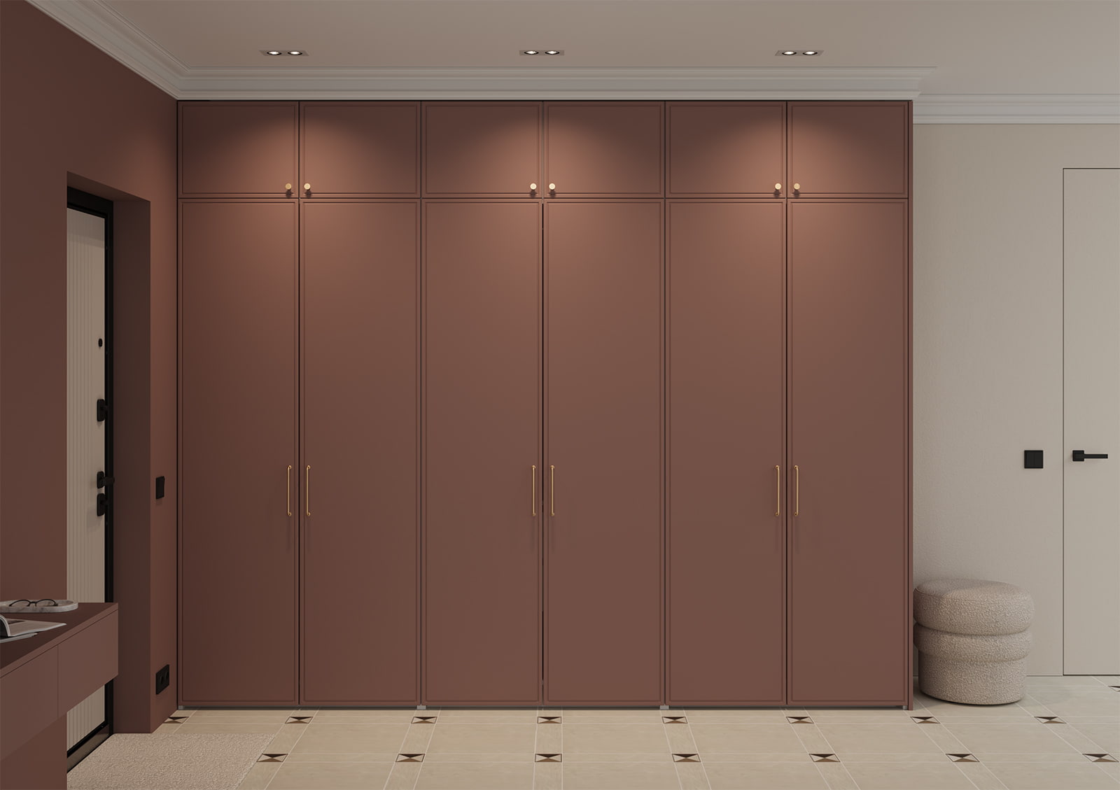 Гардеробный шкаф 9