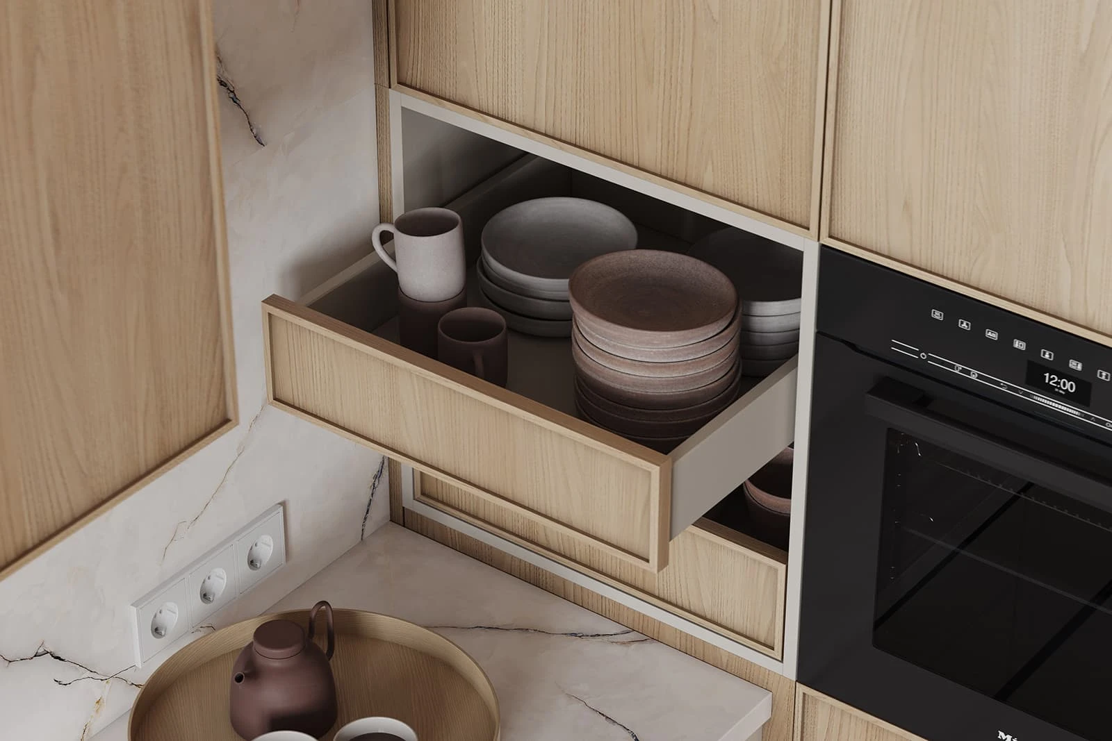 Кухня НОЙС (ЛМДФ PRIME )