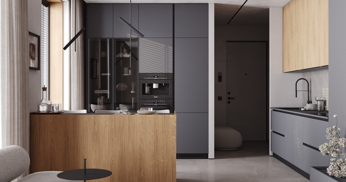 Кухня ФЕНИКС (ДЕКОРАТИВНЫЕ ПАНЕЛИ ТИМБЕР)