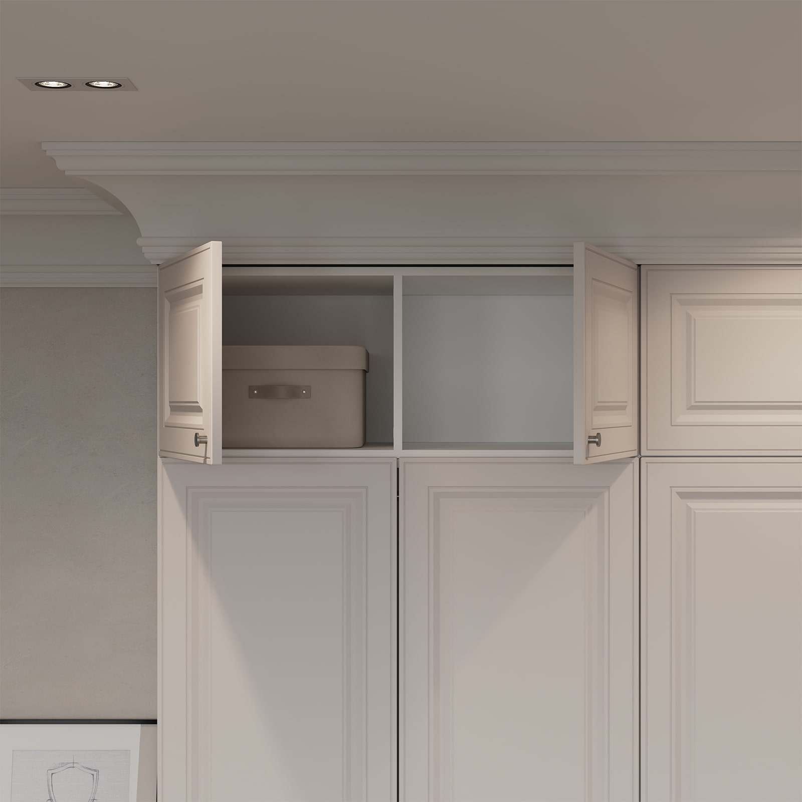 Гардеробный шкаф 12