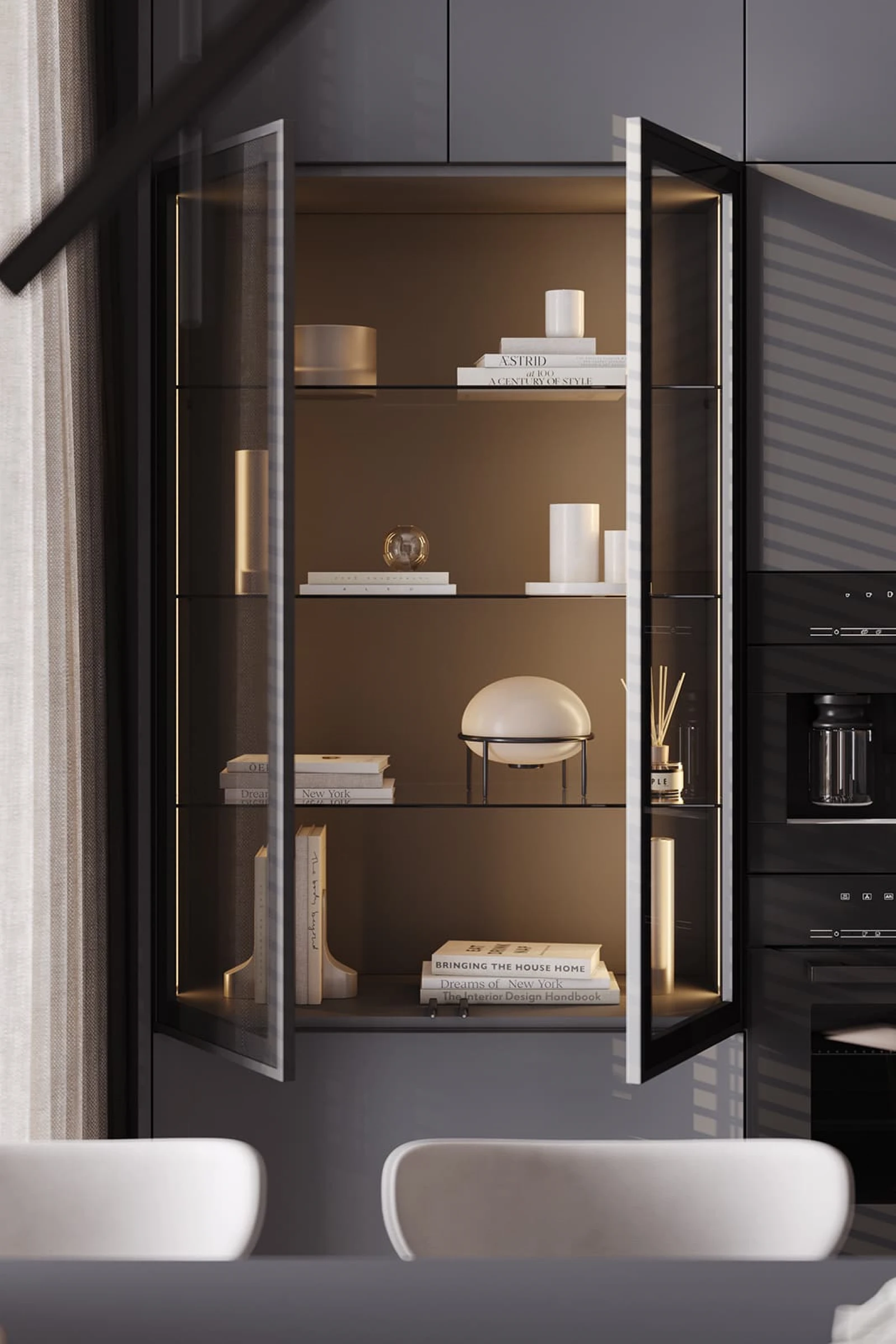 Кухня ФЕНИКС (ДЕКОРАТИВНЫЕ ПАНЕЛИ ТИМБЕР)