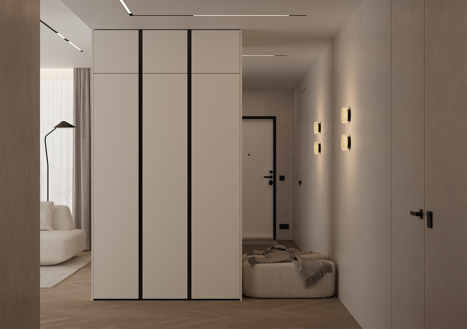 Гардеробный шкаф 11