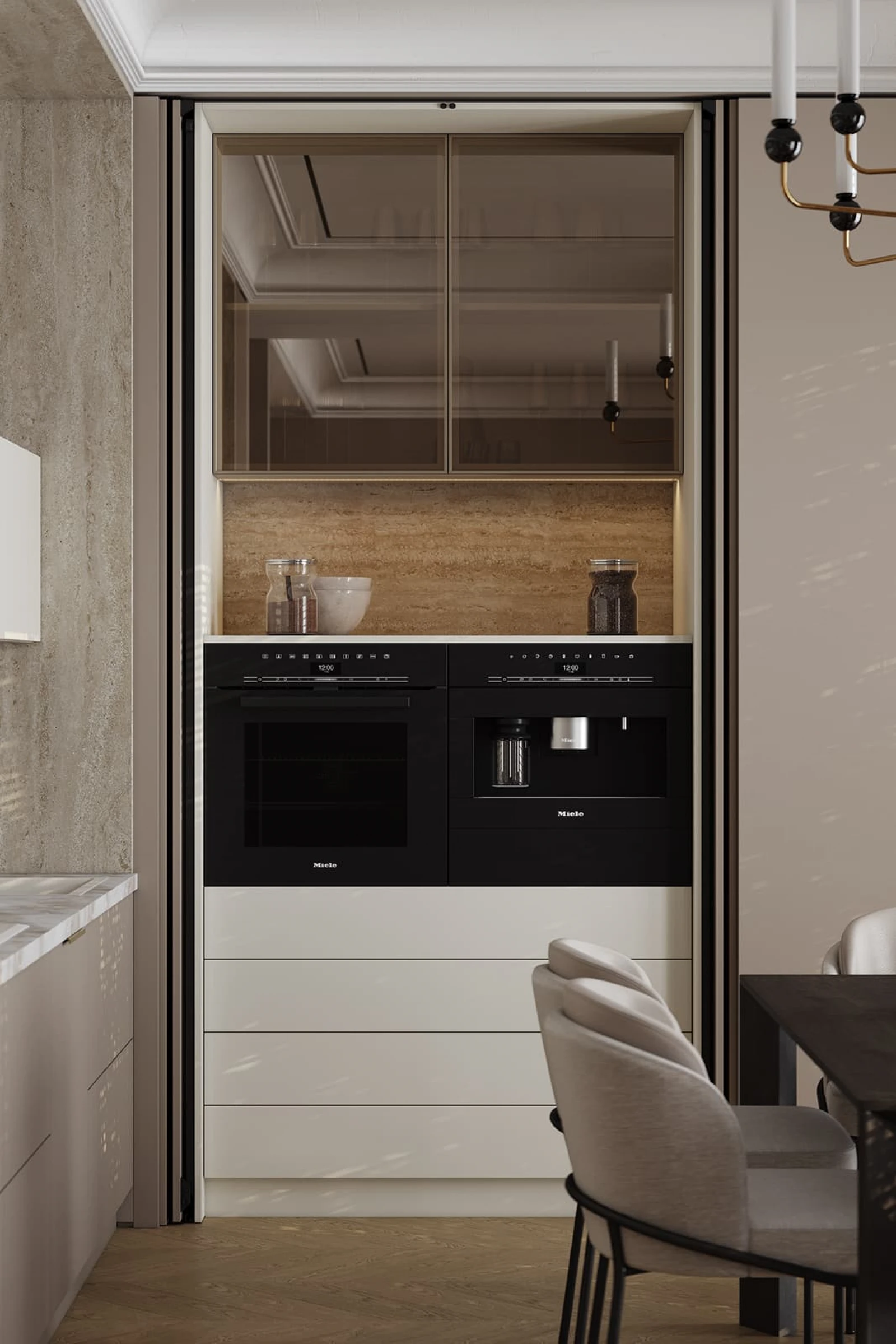 Кухня МЕРИНОС (ЛМДФ PRIME )