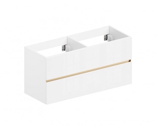 ЛИРА. МДФ/АКРИЛ БЕЛЫЙ (ГЛЯНЕЦ) / ЛДСП БЕЛЫЙ ПРЕМИУМ