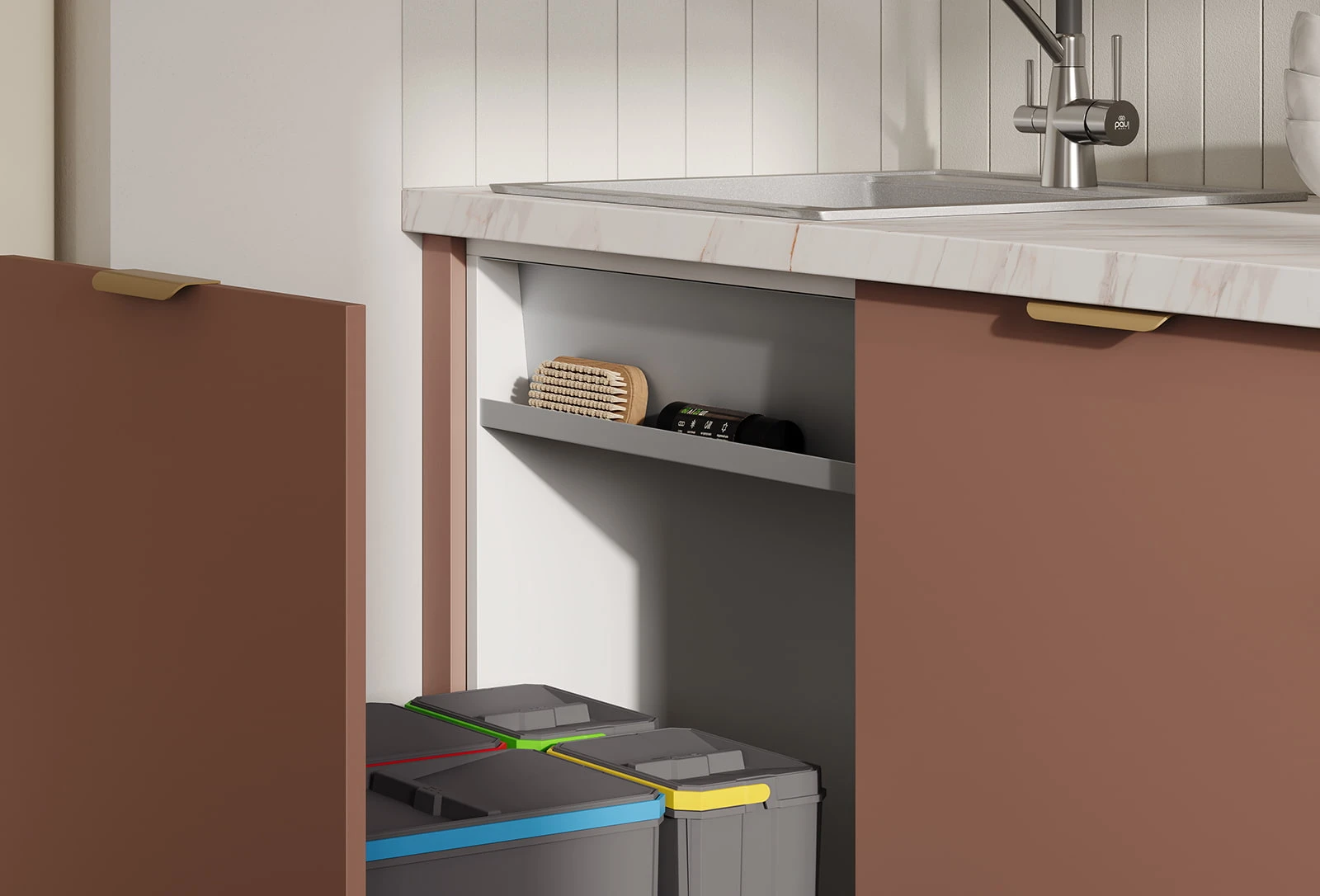 Кухня АЙРИС (КРАШЕНАЯ МДФ (ЭМАЛЬ))