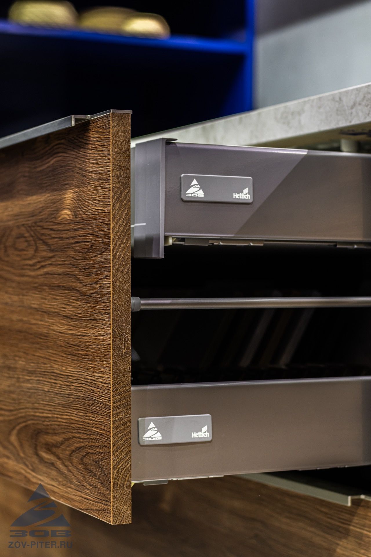 Краска Система RAL 5003 глянец Пост Тимбер Марон