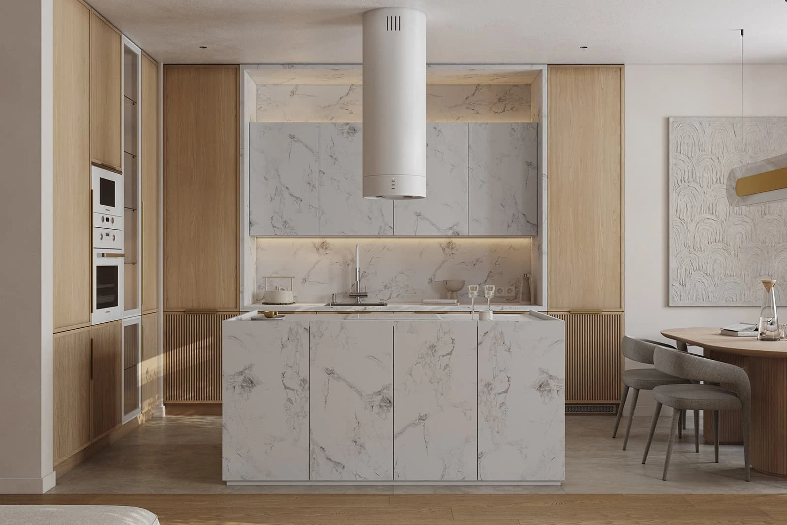 Кухня ШЕФФИЛД (ПЛАСТИК HPL)