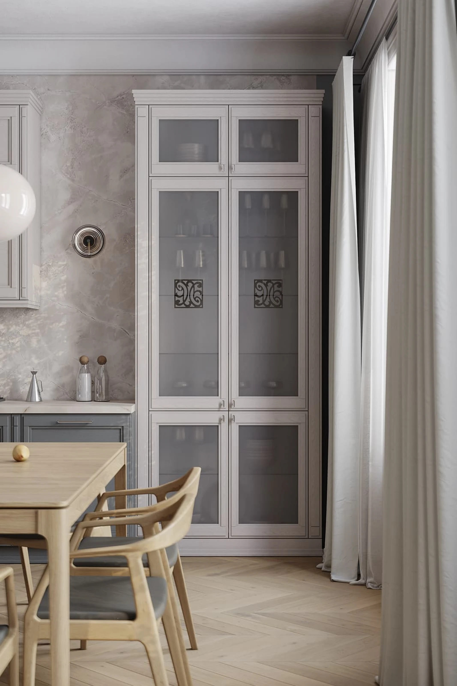 Кухня ВЕСКОНА '25 (НАТУРАЛЬНОЕ ДЕРЕВО)