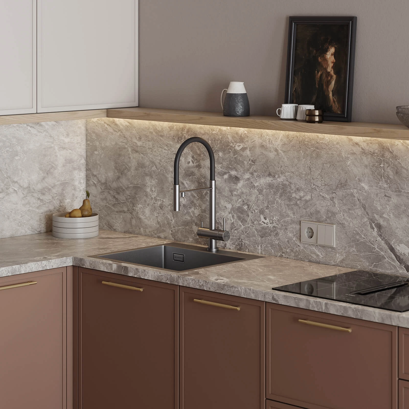 Кухня РОКСИ '25 (ПЛЕНКА ПВХ)