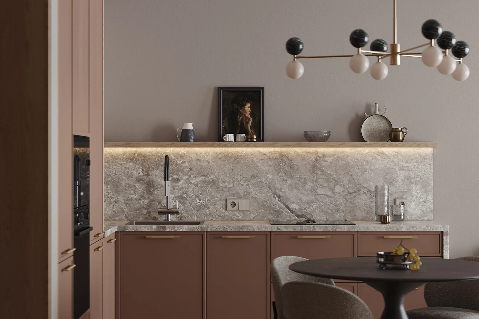 Кухня РОКСИ '25 (ПЛЕНКА ПВХ)