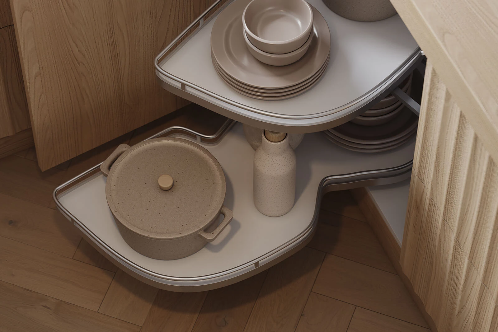 Кухня ПУРА (КРАШЕНАЯ МДФ (ЭМАЛЬ))