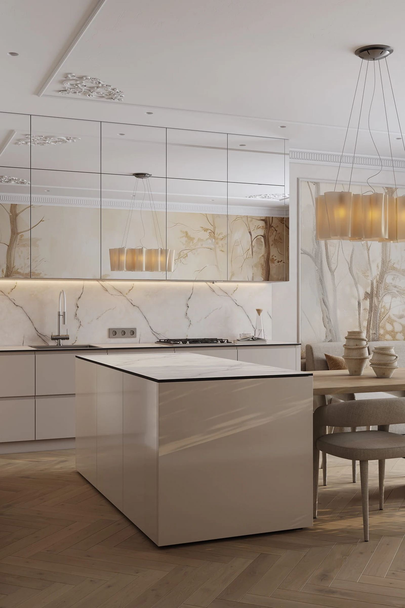 Кухня МИРО (ЗЕРКАЛО)