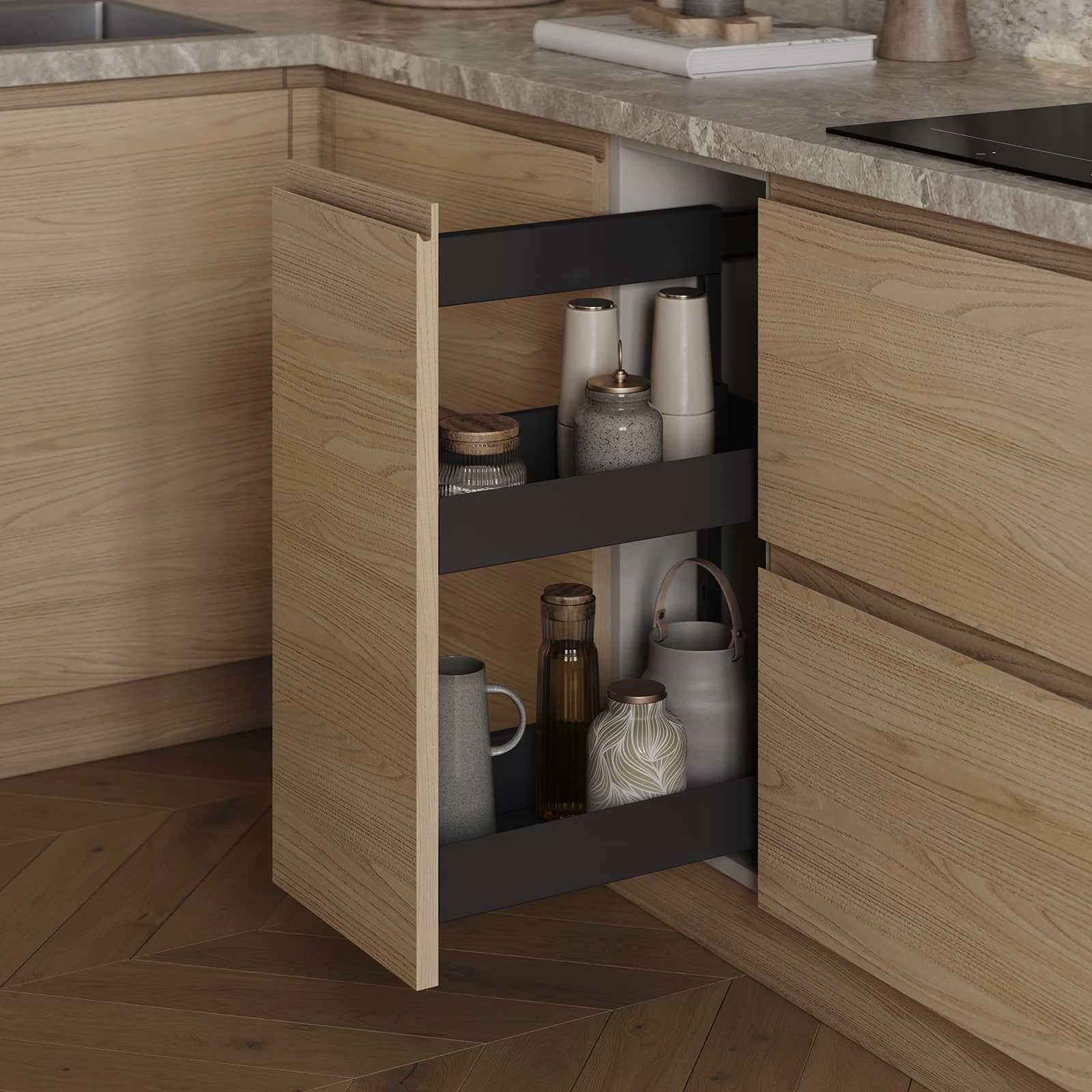 Кухня ЛАУРА (КРАШЕНАЯ МДФ (ЭМАЛЬ))