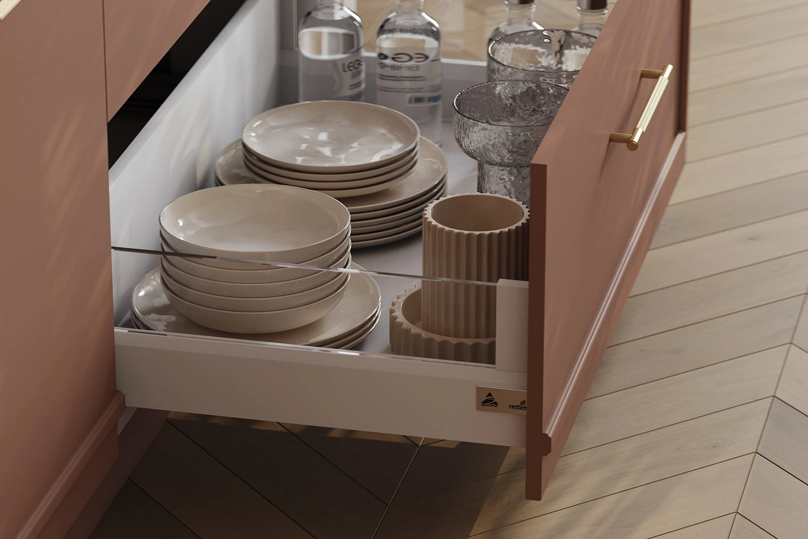 Кухня ОПЕРА (КРАШЕНАЯ МДФ (ЭМАЛЬ))