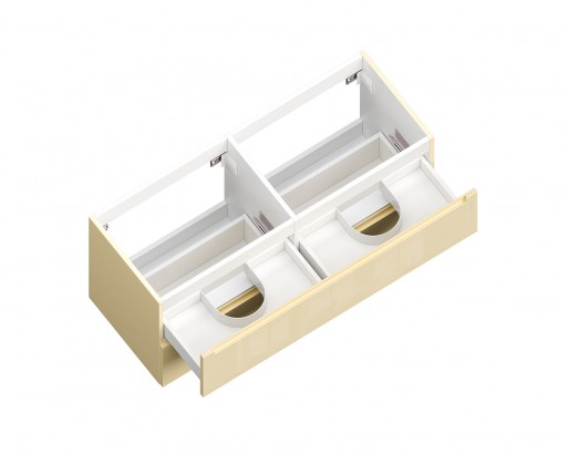 ДИОН. КРАШЕНАЯ МДФ RAL 1015 (ГЛЯНЕЦ)  ЛДСП БЕЛЫЙ ПРЕМИУМ