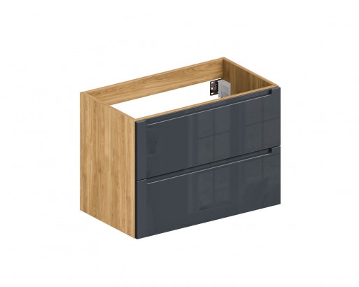 ДИОН. КРАШЕНАЯ МДФ RAL 7015 (ГЛЯНЕЦ)  ЛДСП ДУБ МЕДОВЫЙ