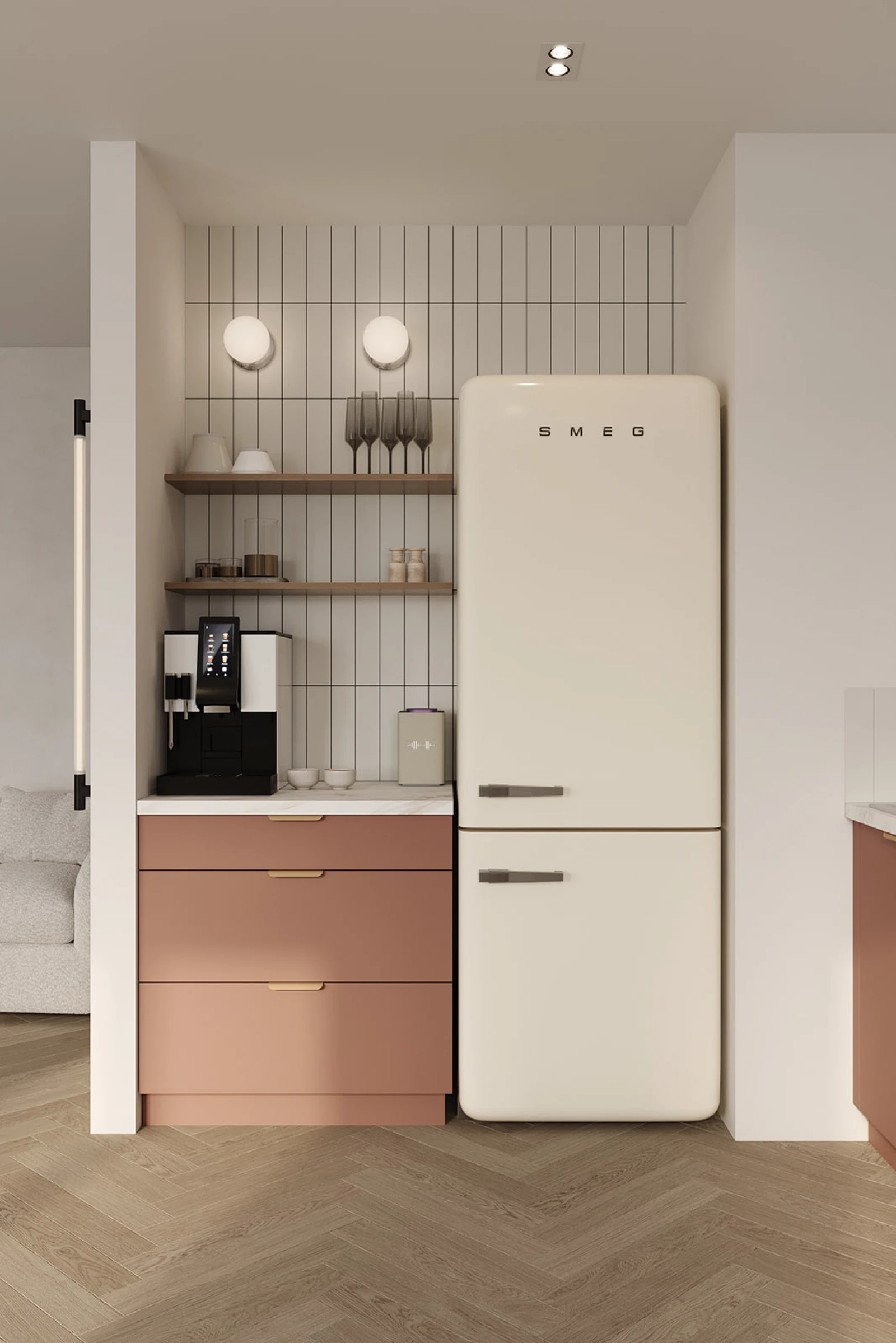 Кухня АЙРИС (КРАШЕНАЯ МДФ (ЭМАЛЬ))