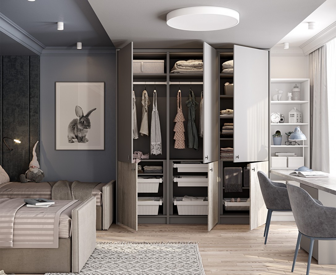 ГАРДЕРОБНЫЙ ШКАФ 9