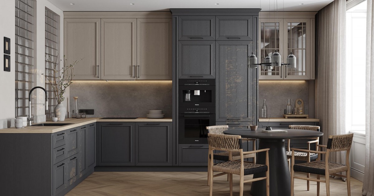 Кухня ТОСКАНА '25 (НАТУРАЛЬНОЕ ДЕРЕВО)