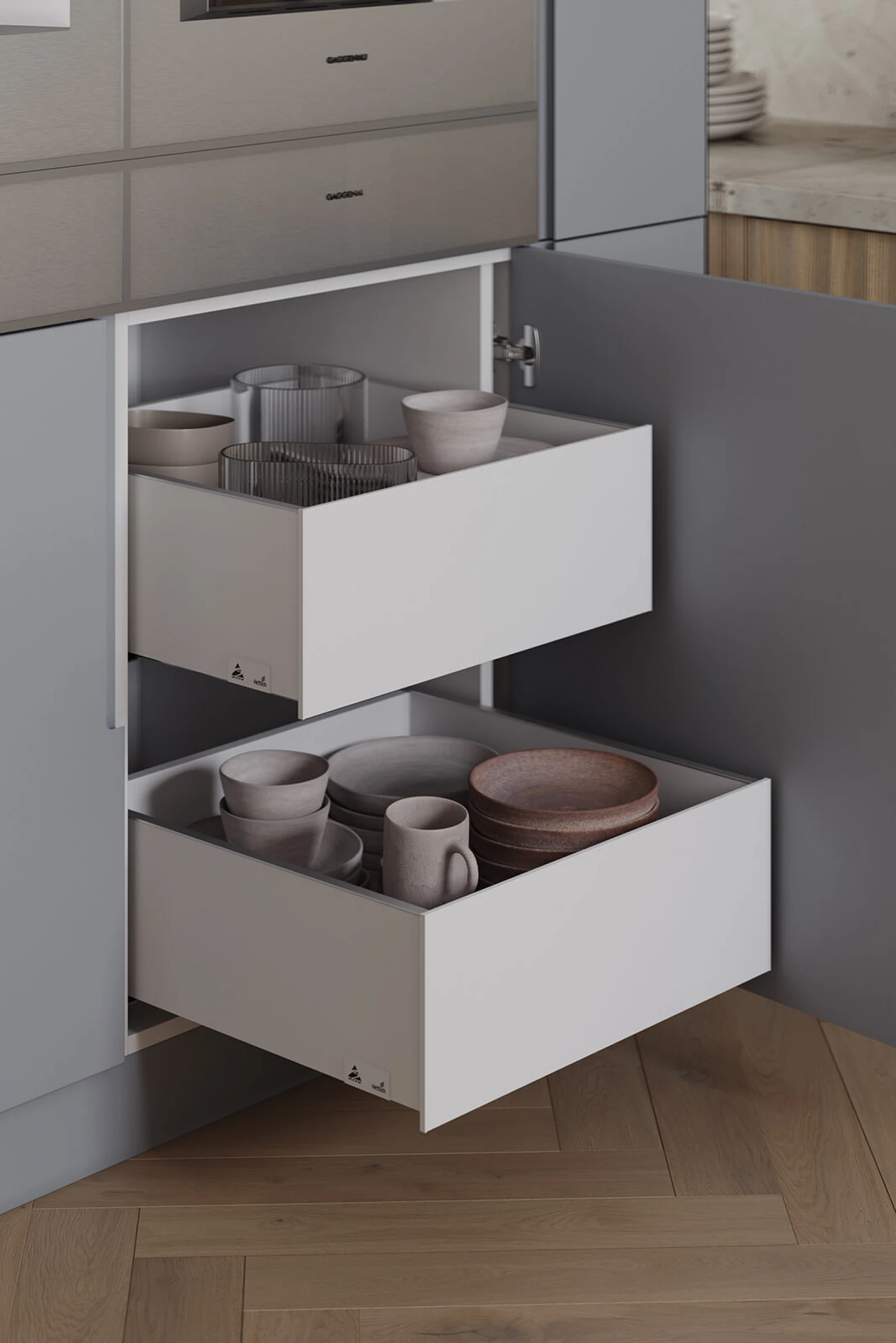 Кухня ПУРА (КРАШЕНАЯ МДФ (ЭМАЛЬ))