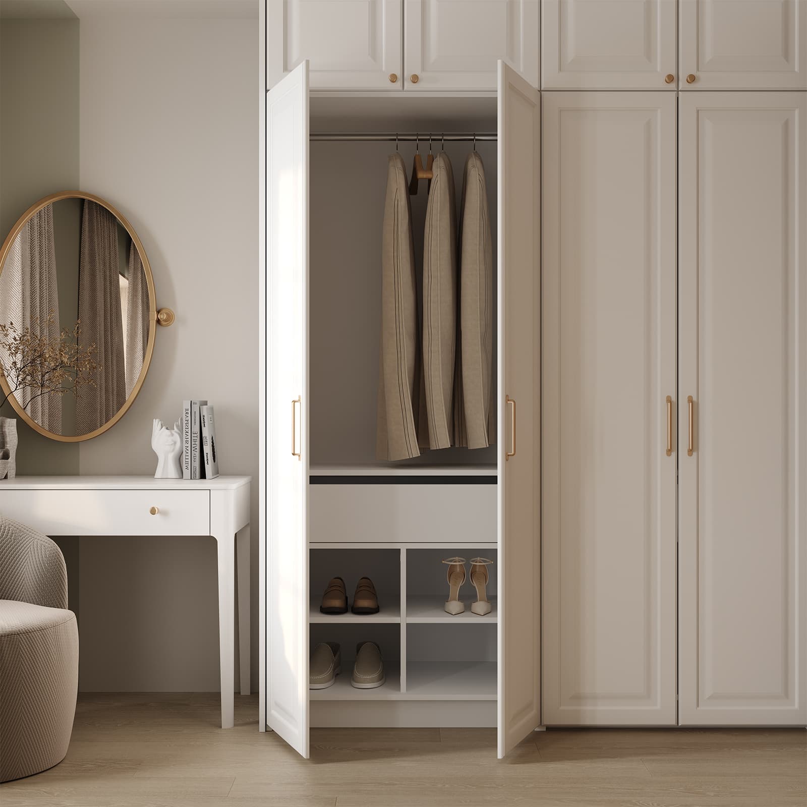 Гардеробный шкаф 7