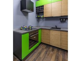 Кухня шпон-краска (без техники)