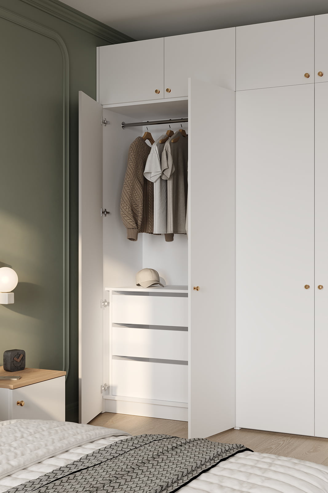 Гардеробный шкаф 13