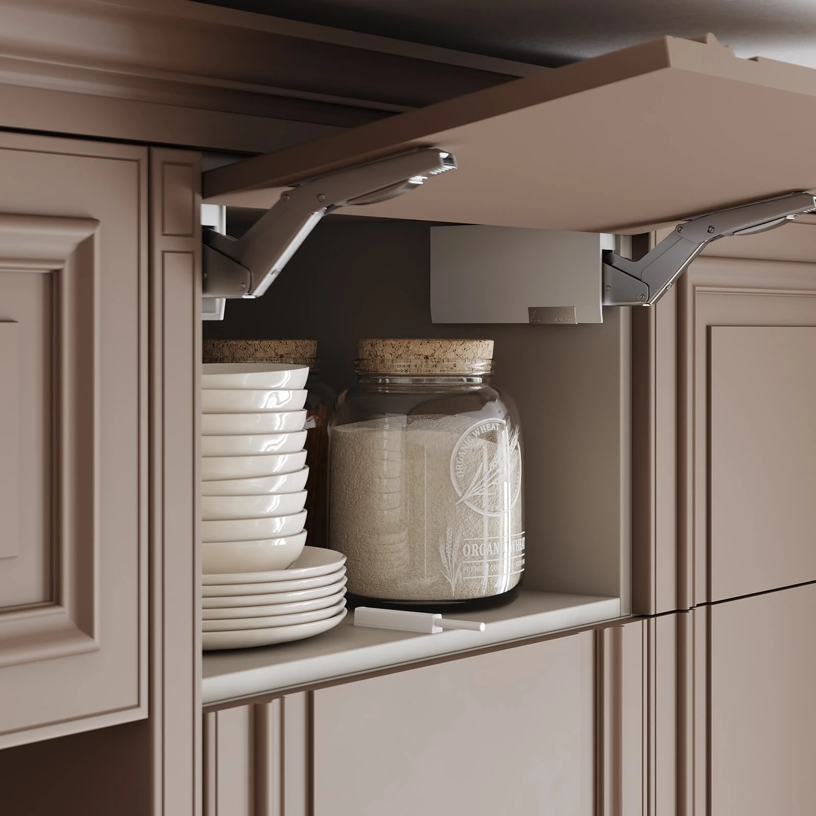 Кухня МАРИ '25 (КРАШЕНАЯ МДФ (ЭМАЛЬ))