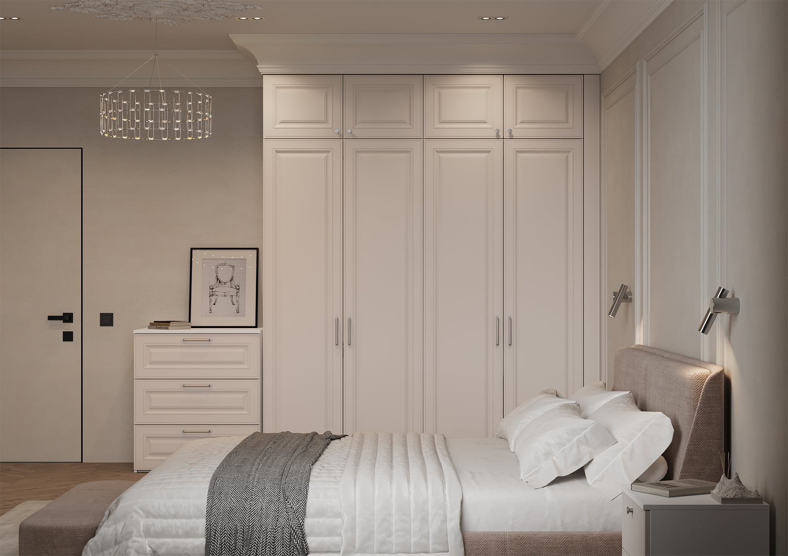 Гардеробный шкаф 12