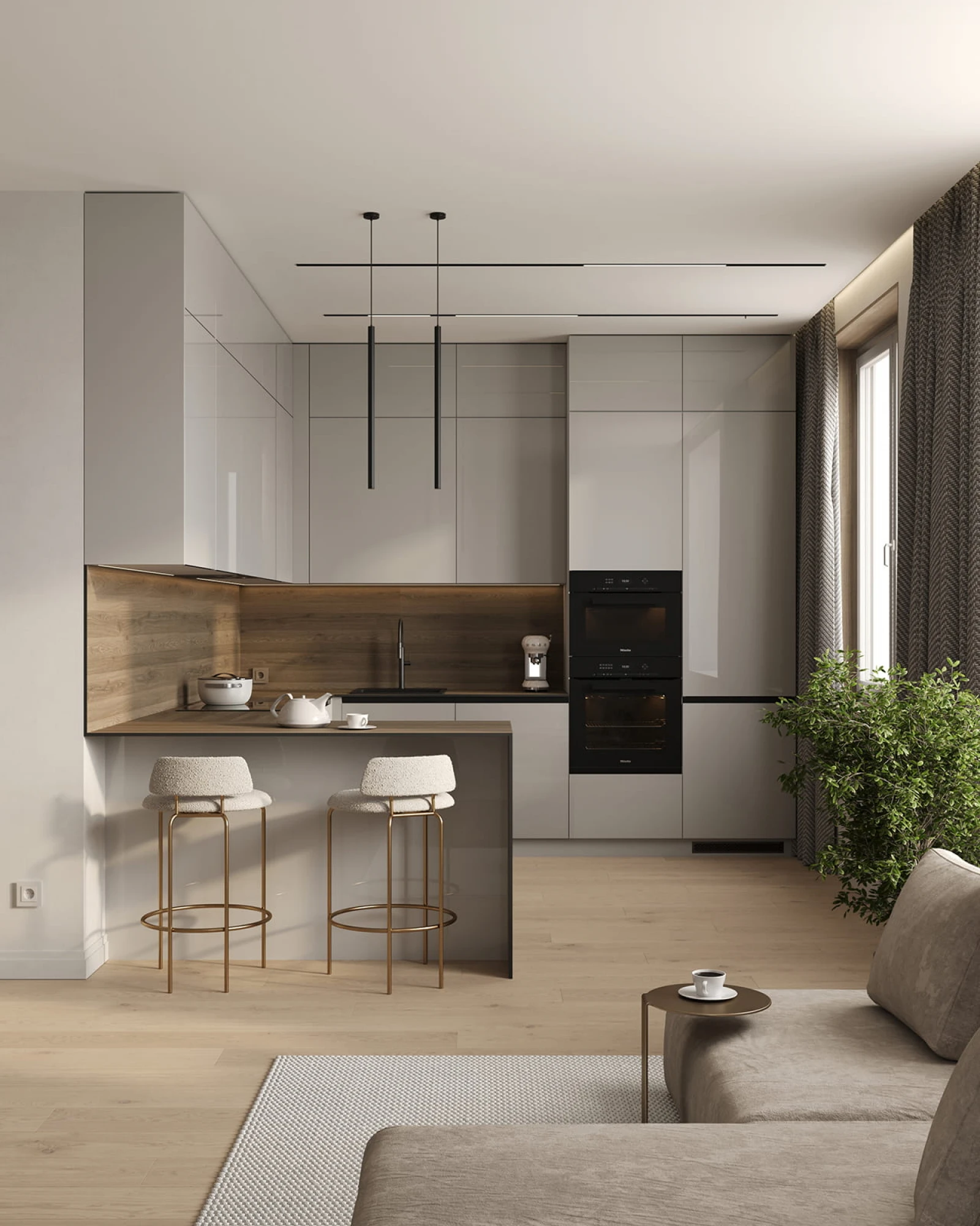 Кухня ГЛОСС (АКРИЛ)